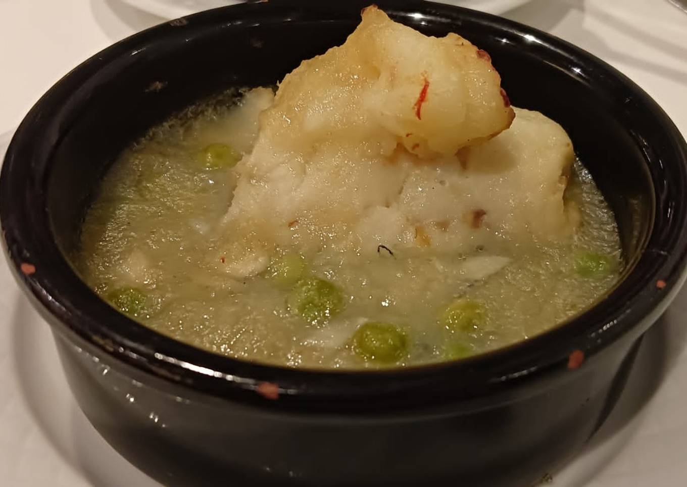 Merluza en salsa a la vasca