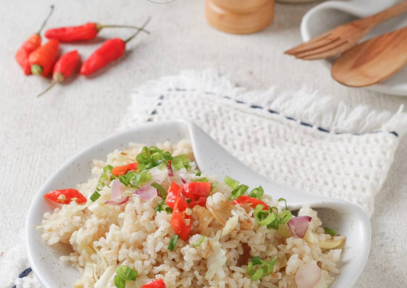 Nasi goreng bumbu iris