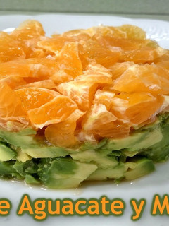 Una foto de Tartar de Aguacate y Mandarina