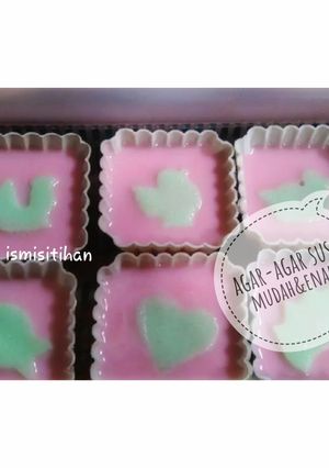 Foto resep Agar-Agar Susu Mudah&Enak