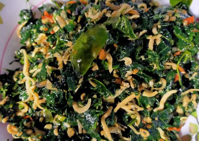 Cara Gampang Membuat Tumis Daun Pepaya Ikan Teri Medan, Sempurna