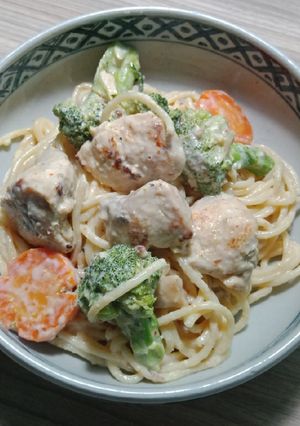 Hình của món Mì ý sốt kem cheese.