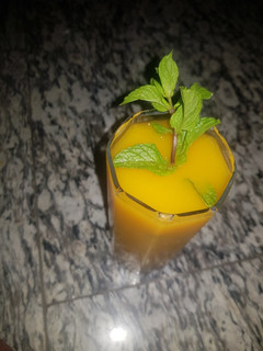 A picture of Minty Mango Juice.