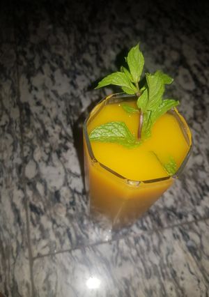 A picture of Minty Mango Juice.