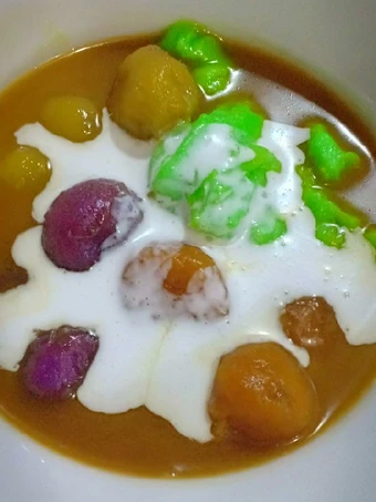 Cara Mudah Membuat Resep Bubur sumsum dan Candil pelangi yang Bikin Ngiler Anti Ribet, Menggugah Selera