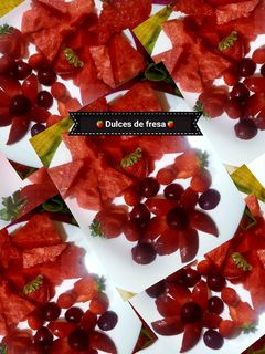 صورة لوصفة صحن فواكه 🍑😍🍓