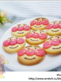 麵包超人餅乾 的食譜成品照片