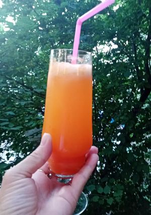 O poză a rețetei Limonadă din caise.