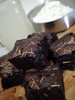Foto resep Brownis panggang (fudgy brownies)