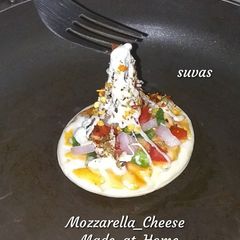 A picture of Homemade Mozzarella Cheese.