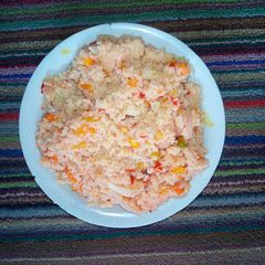 A picture of Carrot Couscous.