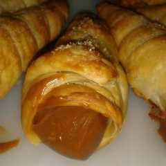 Una foto de Cucuruchos de dulce de leche