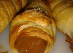 Una foto de Cucuruchos de dulce de leche