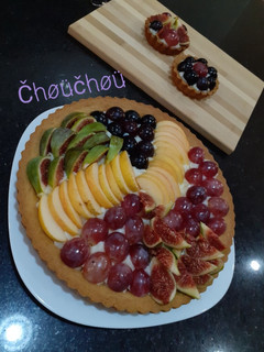 صورة لوصفة تارت بالفواكه الموسمية 💜