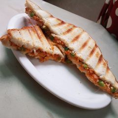 A picture of Grilled corn sandwich.