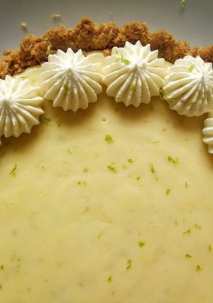 美式萊姆派-Key Lime Pie 的食譜成品照片
