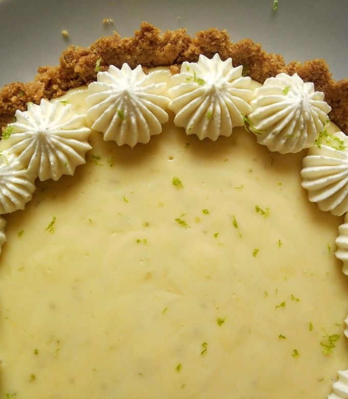 美式萊姆派-Key Lime Pie 的食譜成品照片