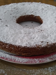 Una foto de Torta de avena y peras🍐🍐🍐🥯🫓
