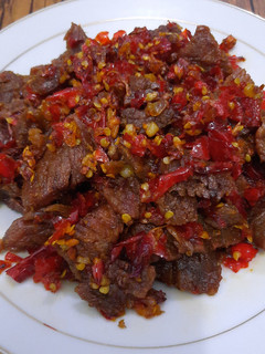 Foto resep Dendeng Badaruak (Balado Kering)