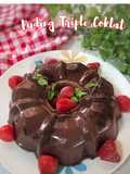 Puding Triple Coklat