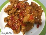 Jamur dan Tahu Geprek
