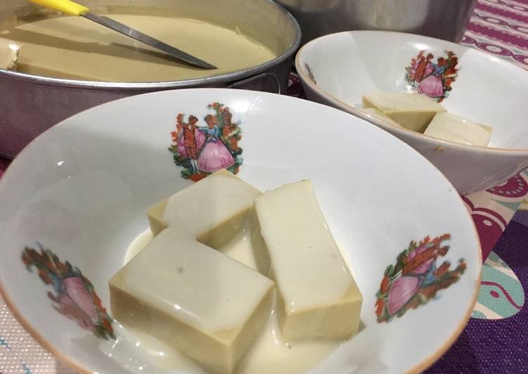 Puding jagung fla susu