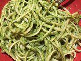 Tallarines con Salsa Pesto Albahaca 🌿