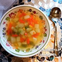 A picture of Quick Red Lentil Soup.