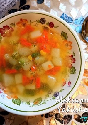 A picture of Quick Red Lentil Soup.