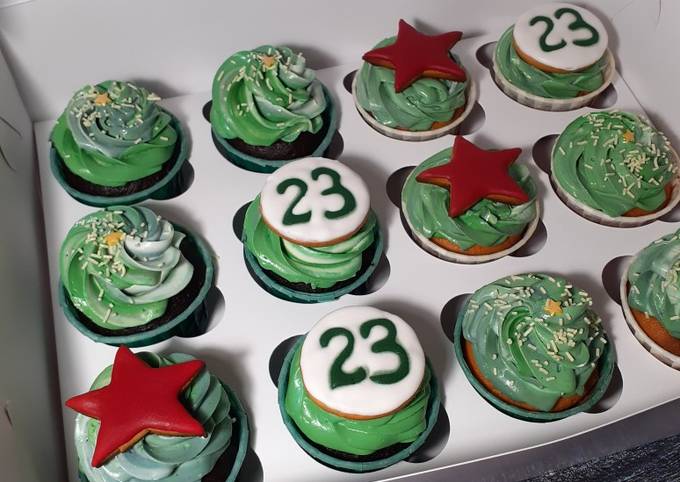 Капкейки к 23 февраля