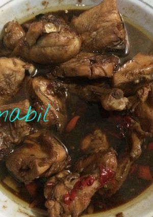 Foto resep Ayam kuah kecap pedas ala aynabil🙅🏻