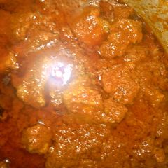 A picture of Beef Tomato stew.