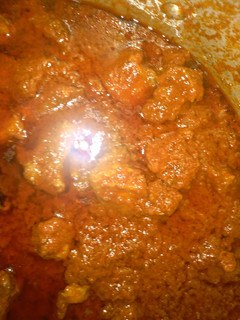 A picture of Beef Tomato stew.