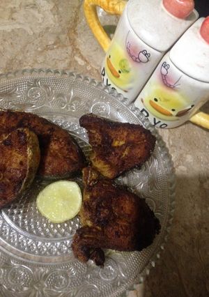 A picture of Fried fish.