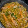 #660 Paella mista valenciana 🥘🦐🫑🍗🍖🥘
