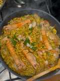 #660 Paella mista valenciana 🥘🦐🫑🍗🍖🥘