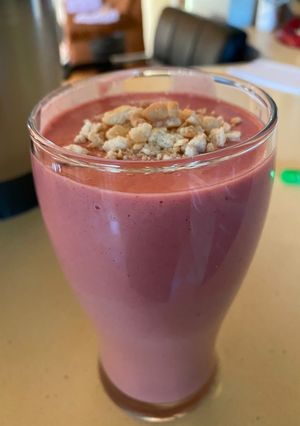 Kesudió-eperflip recept fotója