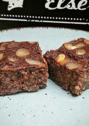 Csokoládés köles brownie recept fotója