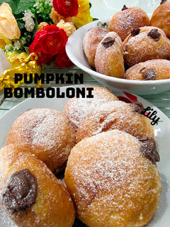 Foto resep Pumpkin Bomboloni
