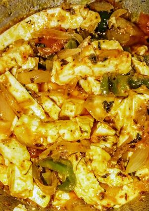 A picture of Paneer khurchan.