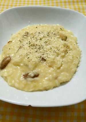 Una foto de Risotto de setas o champiñones