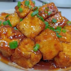 A picture of Sweet and Sour Tofu.
