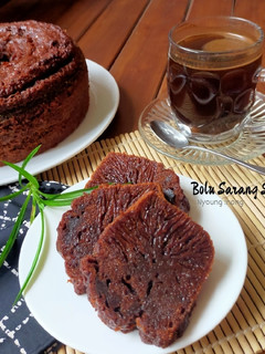 Foto resep Bolu Sarang Semut (Bolu Karamel) 5 telur