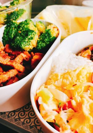 滷肉條便當：防疫上班便當 的食譜成品照片