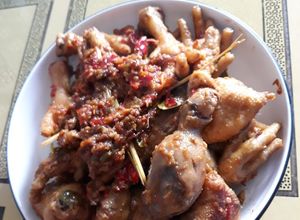 Foto resep Ceker kpala ayam mercon