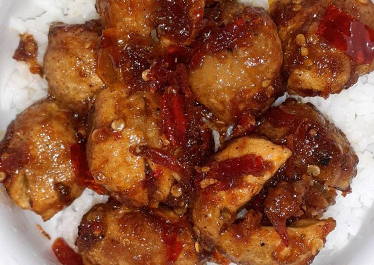 Bakso Goreng Pedas Manis