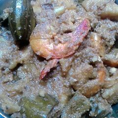 A picture of Prawn curry.