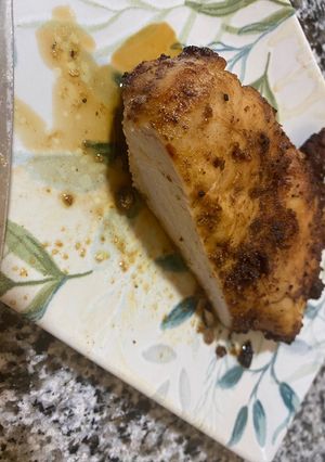 Una foto de Fiambre de pechuga de pollo en la Airfryer