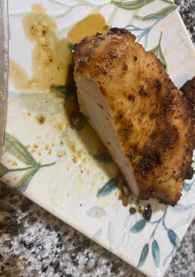 Una foto de Fiambre de pechuga de pollo en la Airfryer