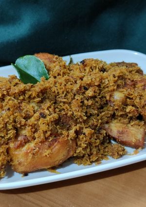 Foto resep 310. Ayam Goreng Serundeng Kelapa